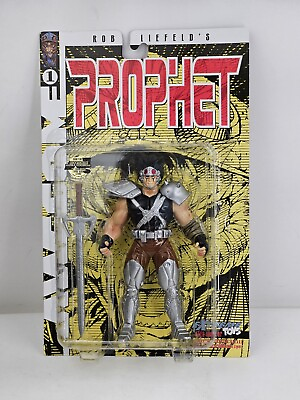#ad Vintage 1997 Rob Liefeld#x27;s PROPHET Awesome Entertainment Extreme Toys Figure $22.49