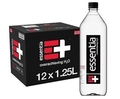 #ad Essentia Water LLC 99.9% Pure Infused with Electrolytes for a Smooth Taste $19.66