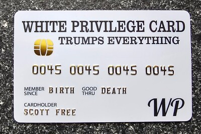 #ad W. Privilege Cards Novelty Joke Cards MAGA Trumps Everything 🇺🇸 $9.99