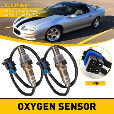 #ad 2PCS UpDownstream Oxygen Fit Sensor GMC Savana Chevy Silverado 1500 12578624 $27.99