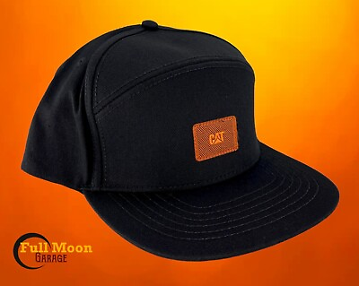 #ad New Cat Caterpillar Five Panel Construction Snapback Mens Cap Hat $22.95