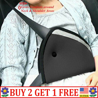 Kids Child Safety Car Seat Belt Shoulder Harness Adjuster Pad Strap Cover HN $6.62
