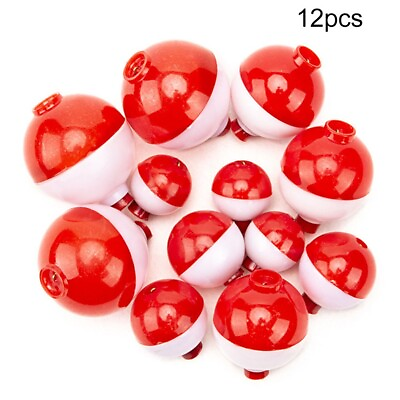 #ad Experience smooth casting with these round plastic fishing floats 12pcs set $11.68