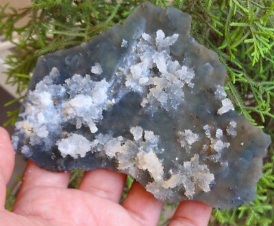 #ad Chalcedony Crystal Mineral Specimen G=51 $95.00