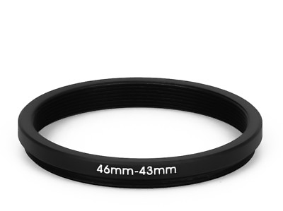 #ad 46 mm 43 mm Filter Adapter Step Down Adapter Filteradapter Step Down 46 43 EUR 6.90