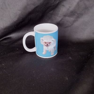 #ad BOO the worlds cutest dog in a coat 16 0z stoneware coffee mug $25.00