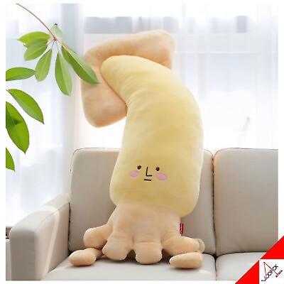 #ad Cotton Food Giant Squid Cushion Plush Toy Stuffed Big Doll 90cm 27quot; Authentic $188.65