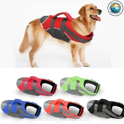 #ad Premium dog life jacket keep your canine safe perfect for swimming and boating $21.63
