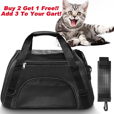 #ad Pet Dog Bag Carriers Breathable Puppy Shoulder Bag Cat Basket Soft travel Totes $23.95