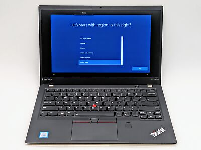 #ad Lenovo ThinkPad X1 Carbon 5th Gen 14quot; FHD I5 7200U 256GB SSD 8GB W10P FP Reader $169.95