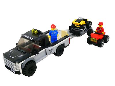 #ad Lego 60148 ATV Race Team Truck City Racing Has alternate minifigure Incomplete $14.41