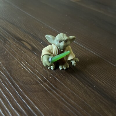 #ad Hasbro Star Wars Yoda 2013 1.75quot; Action Figure Saga Legends Jedi Toy $7.95
