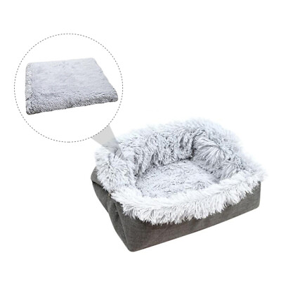 #ad Plush Cat cat warm mat Cat Bed Cat Bed Cushion Cat Bed House Deep $20.86