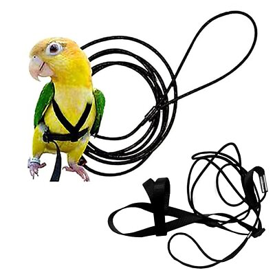 #ad Adjustable Birds Harness and Leash Parrot Harness Leash Training Supplies Pet... $16.45