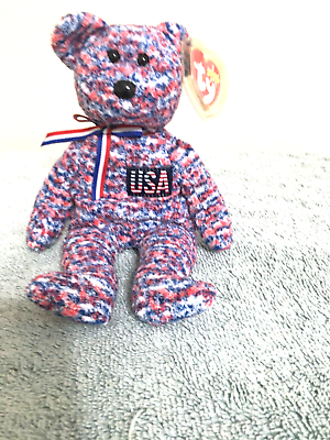 #ad TY Beanie Baby 8.5quot; Plush Toy USA exclusive $8.50