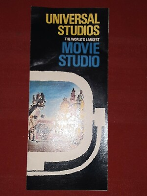 #ad Universal Movie Studios Brochure 1972 $8.00