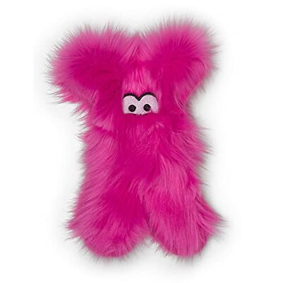 #ad WEST PAW Rowdies Durable Plush Dog Toy with HardyTex Darby Hot Pink $38.76