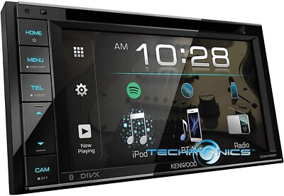 #ad Kenwood 6.2quot; Double Din Touchscreen DVD CD Bluetooth USB iPod Android Siri Eyes $189.95
