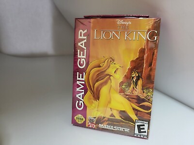 #ad MINT LION KING NEW Factory Sealed Game for Sega Game Gear Console #i8 $49.95