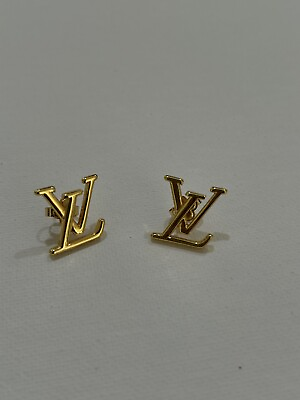 #ad Luis Vuitton Gold Earrings $150.00
