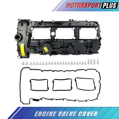 #ad Engine Valve Cover W Gasket For BMW 135i X3 X5 X6 335i 535i 3.0L 11127570292 $73.89
