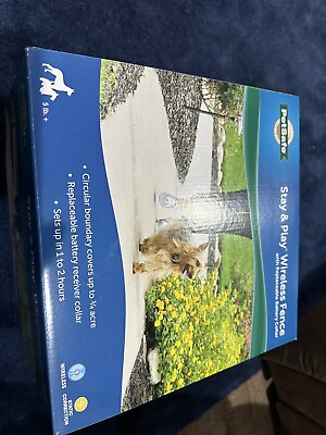 #ad UNOPENED Petsafe Stay and Play Wireless Pet Fence PIF00 12917 $270.00