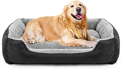 Dog Beds for Large Dogs Washable Pet Bed Mattress Comfortable and Warming Recta $49.61