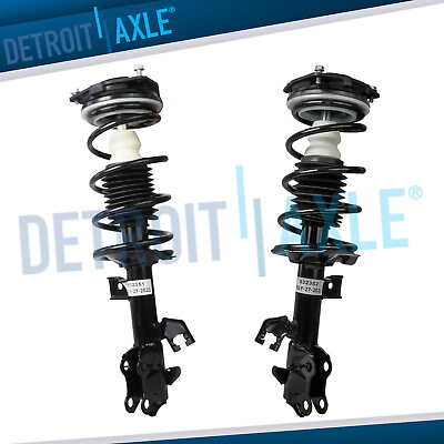 #ad Pair 2 Front Struts Coil Spring for 2009 2010 2011 2012 2013 2014 Nissan Cube $150.38