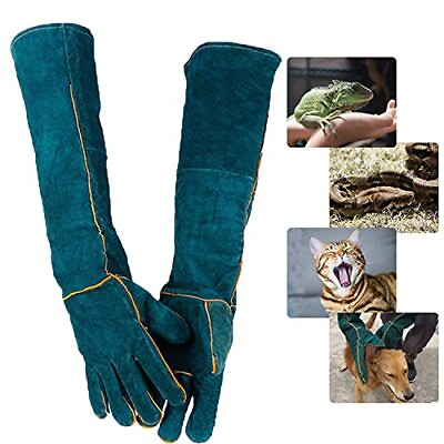 #ad Animal Handling Gloves Bite Proof 60CM Durable Bite Resistant Gloves for Bath... $30.05