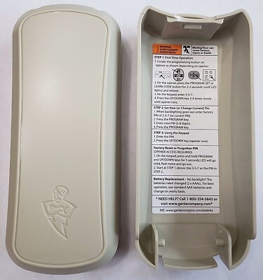 #ad Genie Door Opener GKCW BX Almond REPLACEMENT COVER ONLY for GK BX Keypad NEW $11.99