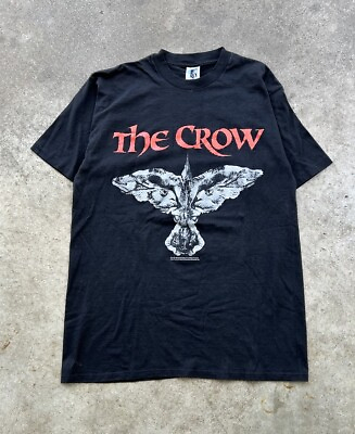 #ad VINTAGE 1994 quot;THE CROWquot; BELIEVE IN ANGELS PROMO  U.S.A. XL PREOWNED T SHIRT $229.99