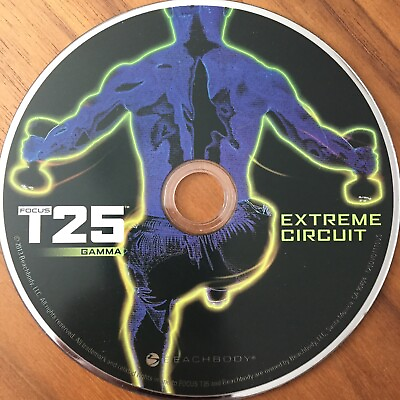 #ad Focus T25 Gamma Replacement DVD: Extreme Circuit Shaun T $10.00