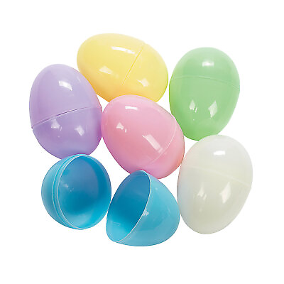 #ad Jumbo Pastel Plastic Easter Eggs 12 Pc. Party Supplies 12 Pieces $17.78