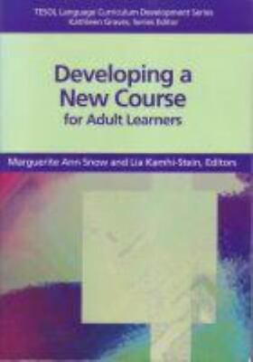 #ad Developing a New Course for Adult Leaners TESOL Language Curriculum Development $9.70