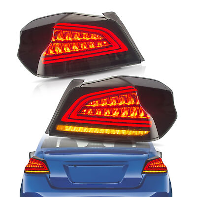 #ad Pair LED Tail Lights For Subaru WRX amp; WRX STI 2013 2023 Sequential Indicator $278.99