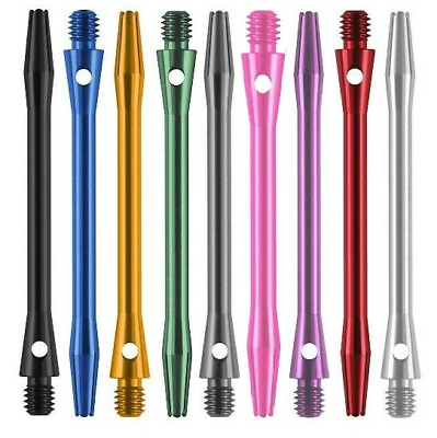 #ad 5 Sets Anodized Aluminum Dart Shafts Ships w Tracking Select Color amp; Length $12.95