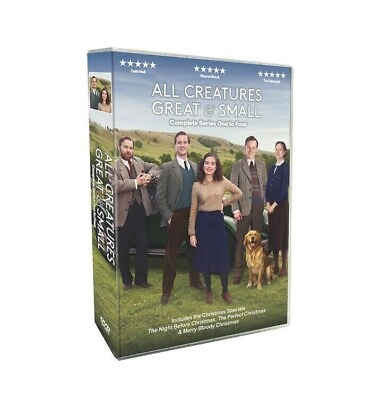 #ad #ad All Creatures Great And Small The Complete Series Season 1 4 Box Set Region 1 $25.99