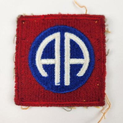 #ad WWII US 82nd Airborne Division Patch WW2 Army Vintage $49.95