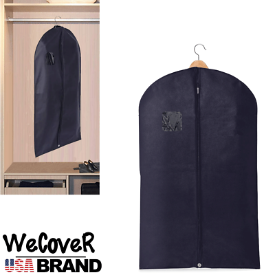 #ad Suit Bag Garment Storage Travel dust proof Breathable in Black wholesale 100pcs $199.95