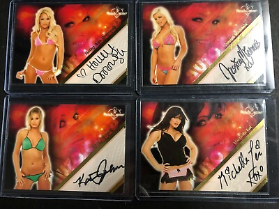 #ad Pick 2008 Bench Warmers Autograph Card Signed Inserts Girl Play Free Ship 2nd $4.74