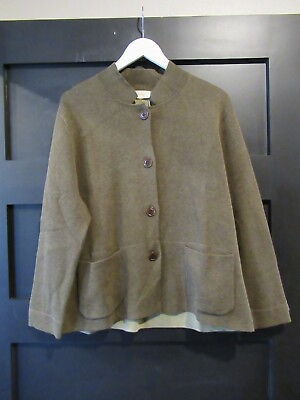 #ad Poetry Fashion Double Kit Jacket Dark Moss Size 12 *NWT* Knitwear is Amazing $100.00