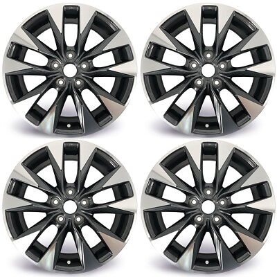 #ad 17quot; 4 PCS NEW Wheels For Nissan Sentra 15 19 Machined Grey OEM Rim 62758 62730 $664.96