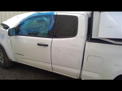 #ad Driver Left Rear Side Door Extended Cab 15 16 17 2019 Canyon Colorado GAZ White $224.50