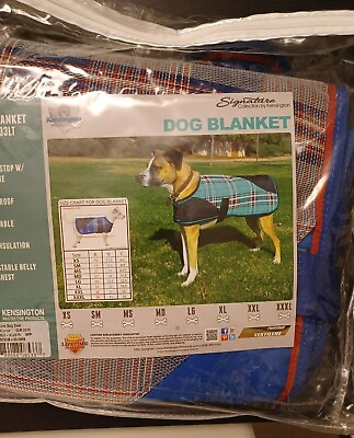#ad Dog Blanket large Signature Collection By Kensington NEW $19.99