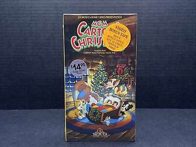 #ad MGM Cartoon Christmas formerly Alias St.Nick with Cover Sleeve Four Classics VHS $34.00