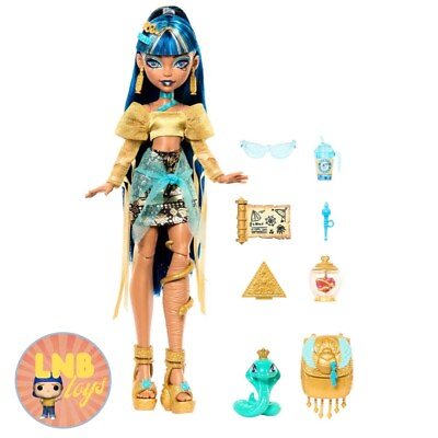 #ad #ad 2023 Monster High Faboolous Pets CLEO DE NILE DOLL with Hissette amp; Tut NEW $53.22