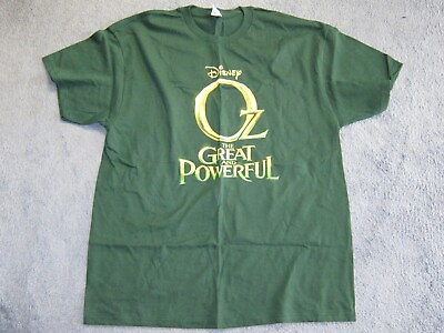 #ad Vintage Disney OZ THE GREAT amp; POWERFUL Movie Promo Movie T Shirt Adult Size XL $20.99