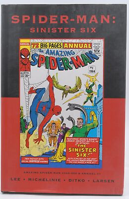 #ad Spider Man: Sinister Six Stan Lee amp; Unknown hardcover Book $61.90