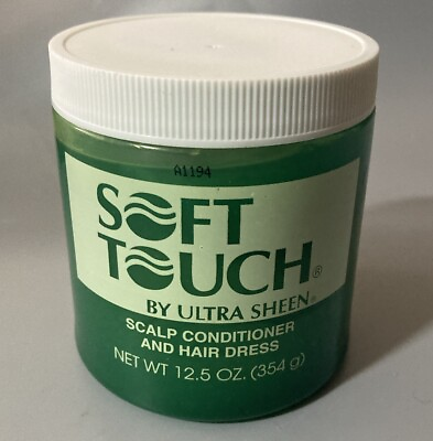#ad Soft Touch by Ultra Sheen Scalp Conditioner amp; Hair Dress Vintage Original 12.5oz $51.59