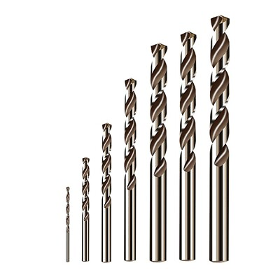 #ad 5pcs HSS M35 Cobalt Drill Bit 1 4mm for Stainless Steel metal wood Hole Cutter $5.77